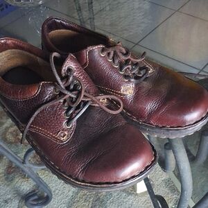 Born Rich Brown Leather Derbys
